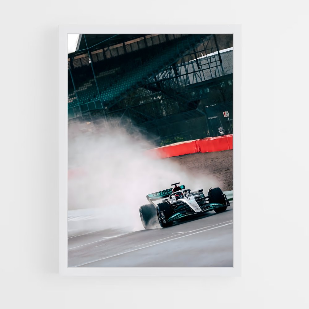 Poster Pilote de Piste – affiche Voitures de Formule 1 (vue 3)